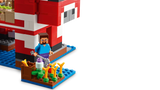 LEGO Minecraft Mooshroom House building set, imported from the UK