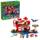 LEGO Minecraft Mooshroom House building set, imported from the UK