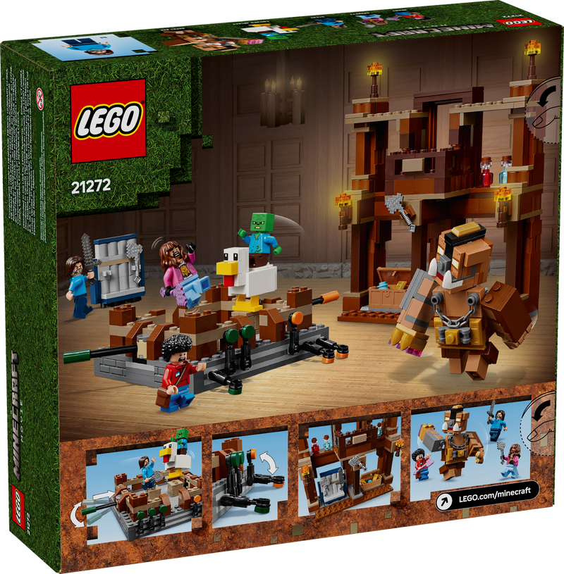 LEGO Minecraft Woodland Mansion Fighting Ring 491 Pieces (British brand)