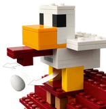 LEGO Minecraft Ghast Balloon Village Attack 555 pieces, imported from the UK