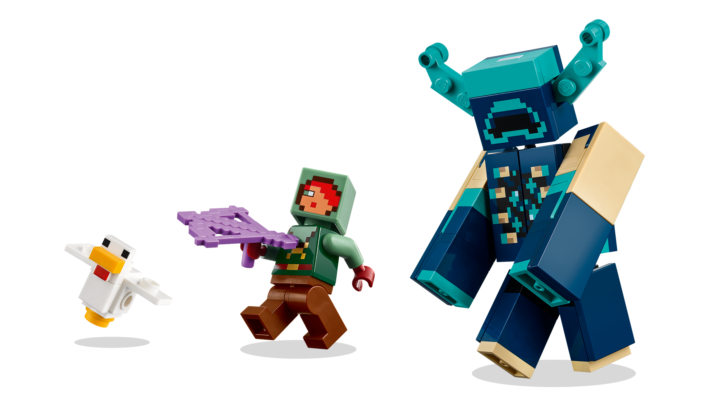LEGO Minecraft The Warden Encounter 238 piece set, imported from the UK