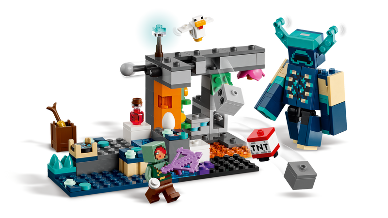LEGO Minecraft The Warden Encounter 238 piece set, imported from the UK