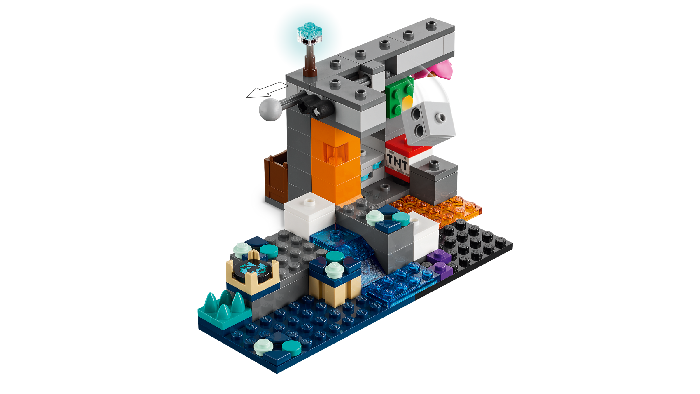 LEGO Minecraft The Warden Encounter 238 piece set, imported from the UK