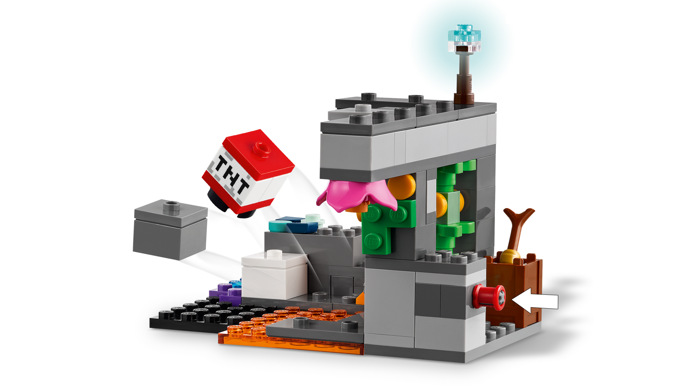 LEGO Minecraft The Warden Encounter 238 piece set, imported from the UK