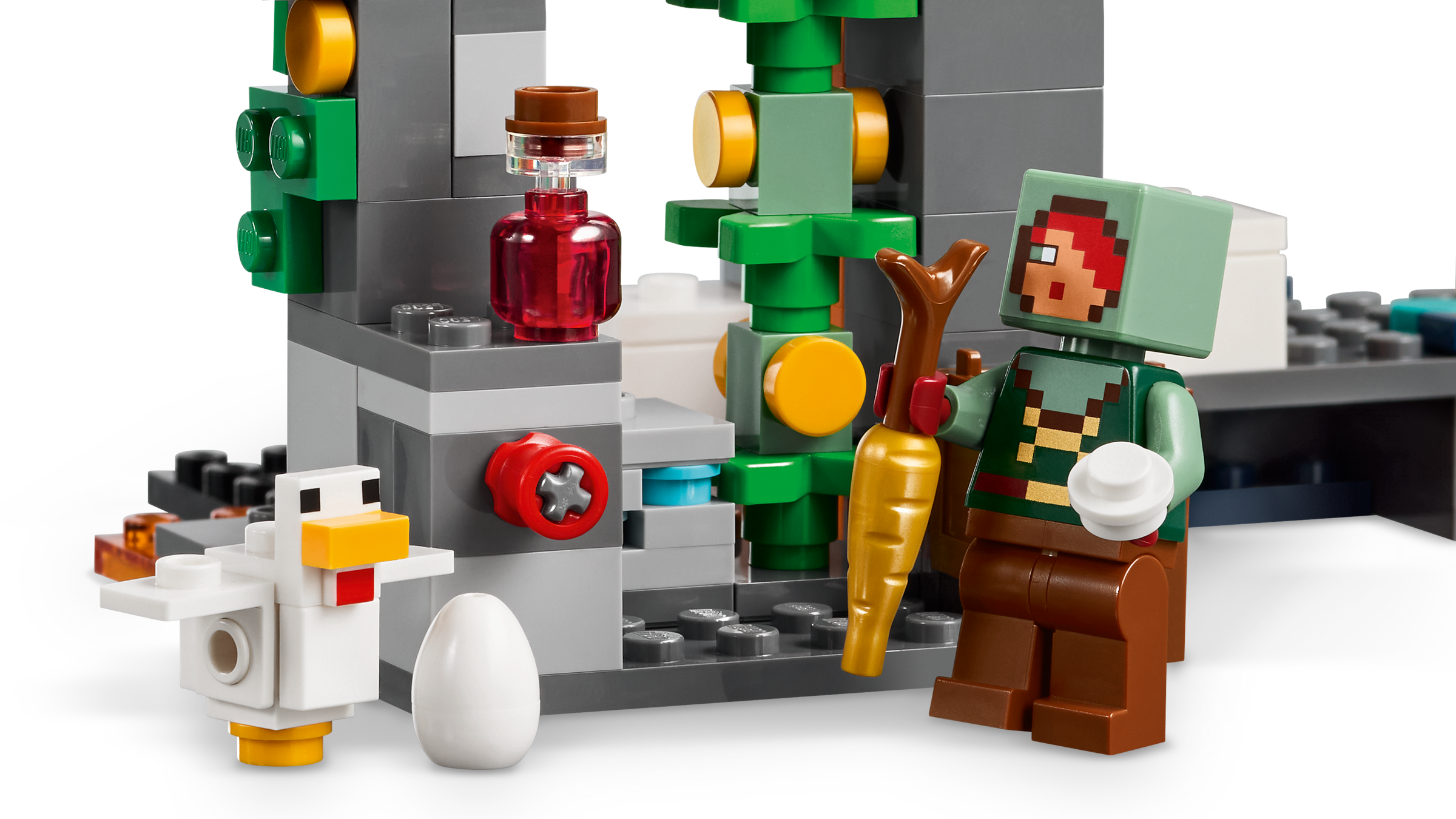 LEGO Minecraft The Warden Encounter 238 piece set, imported from the UK