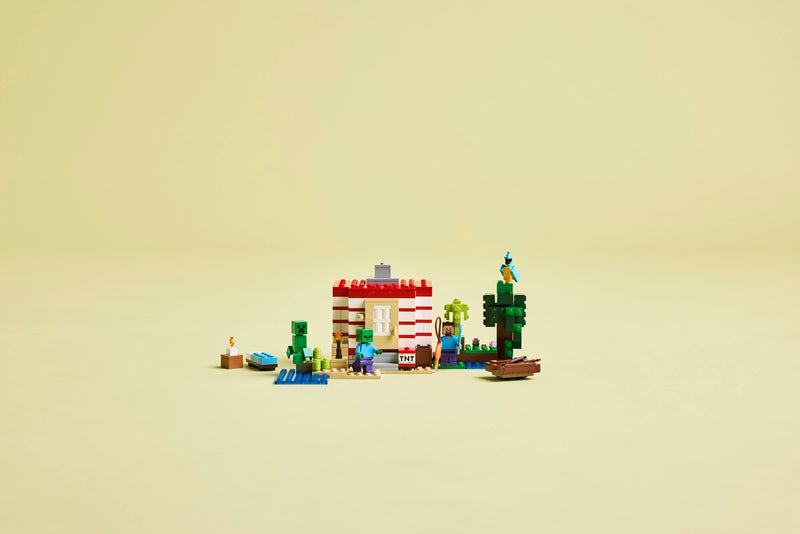 LEGO Minecraft The TNT Jungle House (British brand)