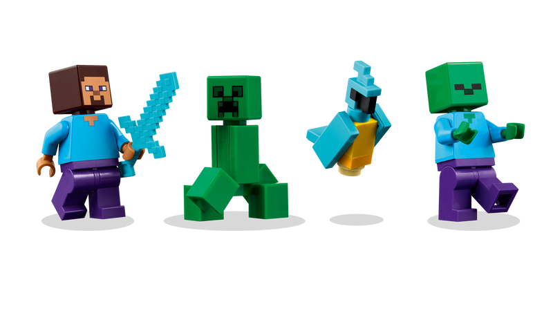 LEGO Minecraft The TNT Jungle House (British brand)