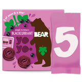 BEAR Fruit Yoyos Blackcurrant Multipack   5 x 20g GOODS M&S   