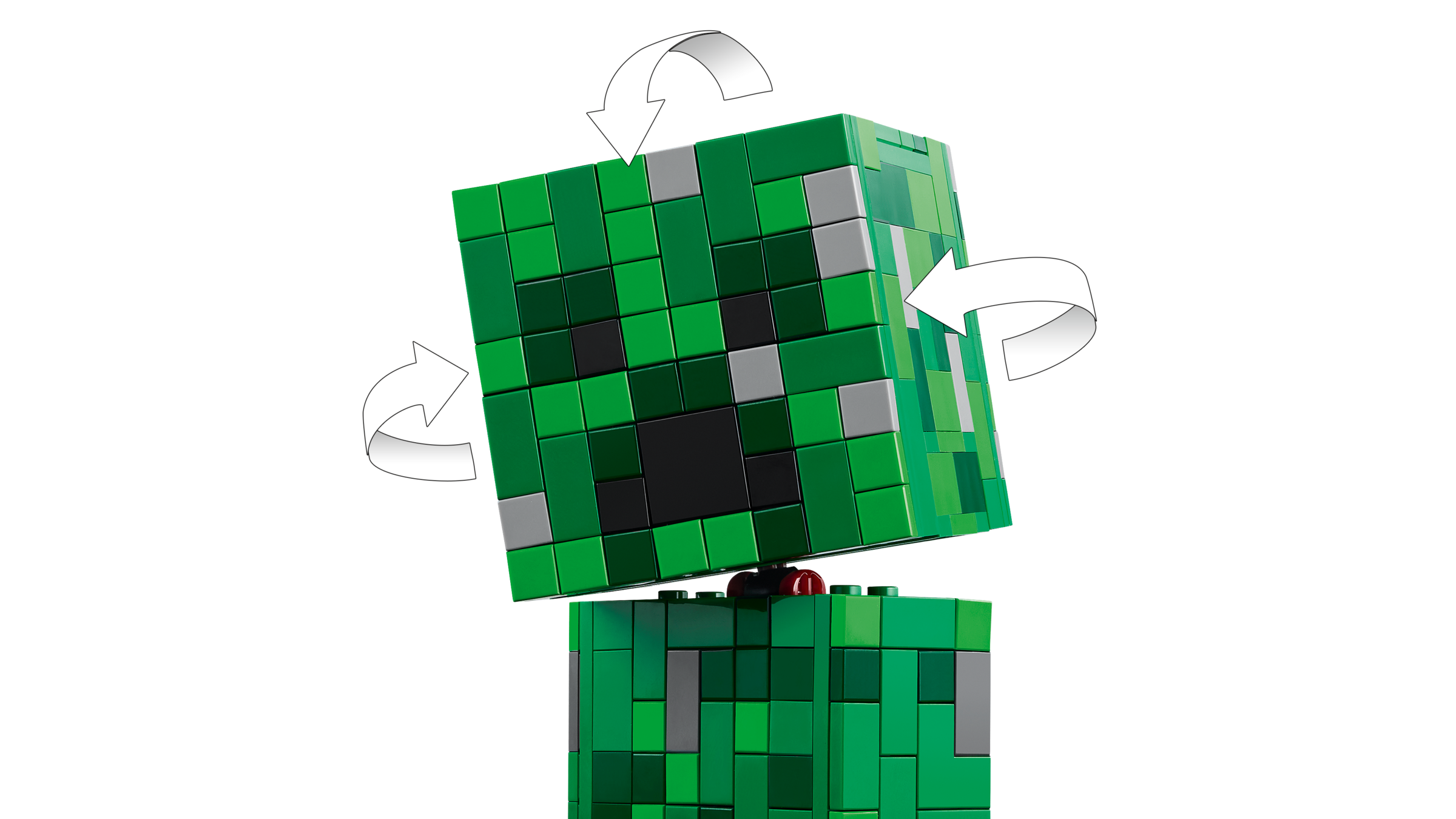 LEGO Minecraft The Creeper Building Set 665 Pieces (British brand)