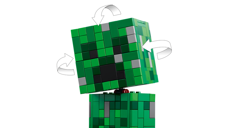 LEGO Minecraft The Creeper Building Set 665 Pieces (British brand)