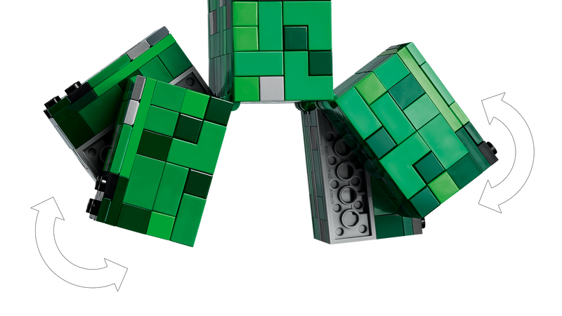 LEGO Minecraft The Creeper Building Set 665 Pieces (British brand)