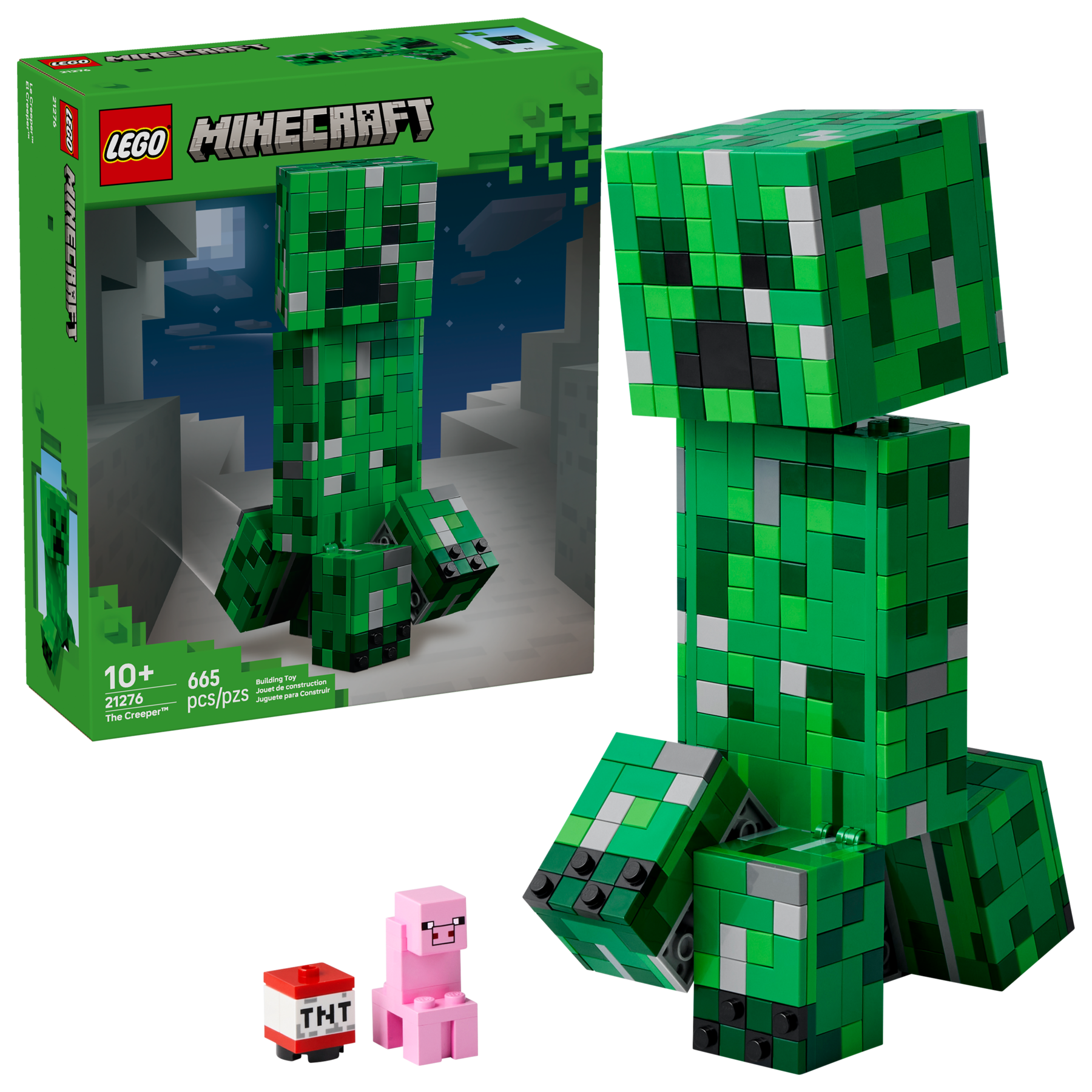LEGO Minecraft The Creeper Building Set 665 Pieces (British brand)