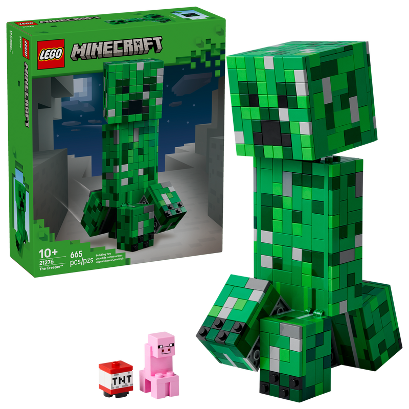 LEGO Minecraft The Creeper Building Set 665 Pieces (British brand)