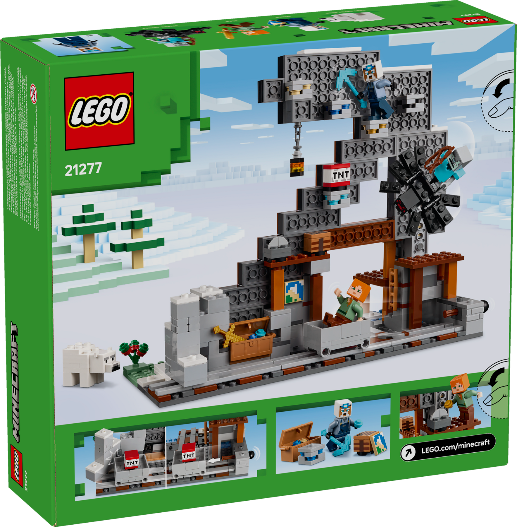 LEGO Minecraft Pickaxe Mine set 530 pieces (British brand)