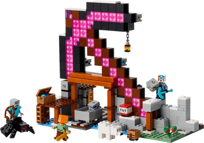 Lego LEGO Minecraft The Pickaxe Mine 530 Pieces Building Set- Buy online at McGrocer