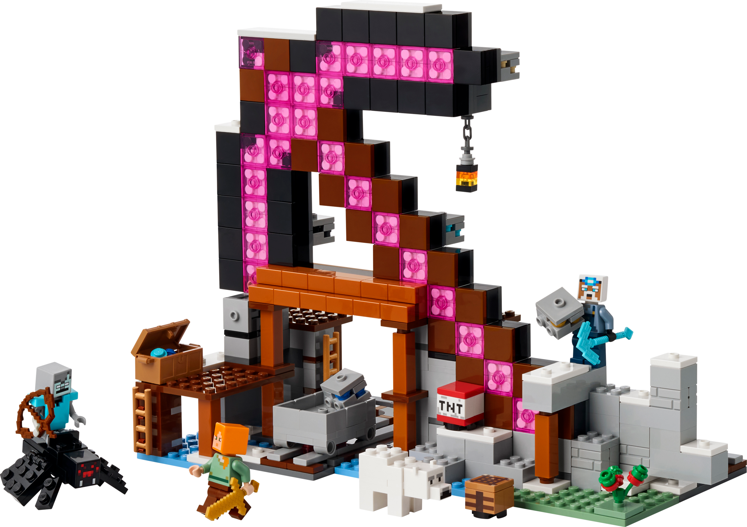 LEGO Minecraft Pickaxe Mine set 530 pieces (British brand)