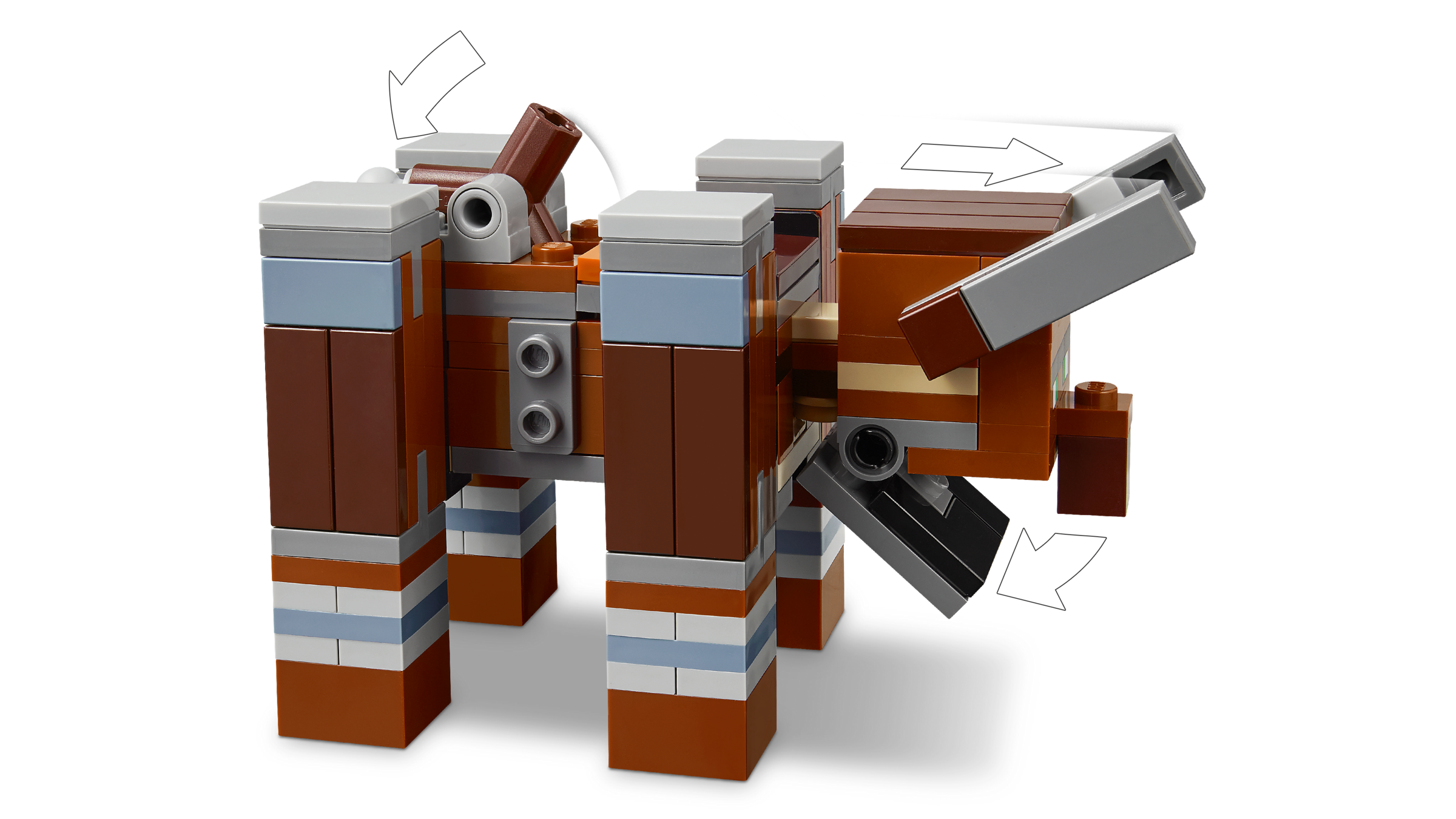 LEGO Minecraft The Pillager Outpost and Ravager 665 pieces (British brand)