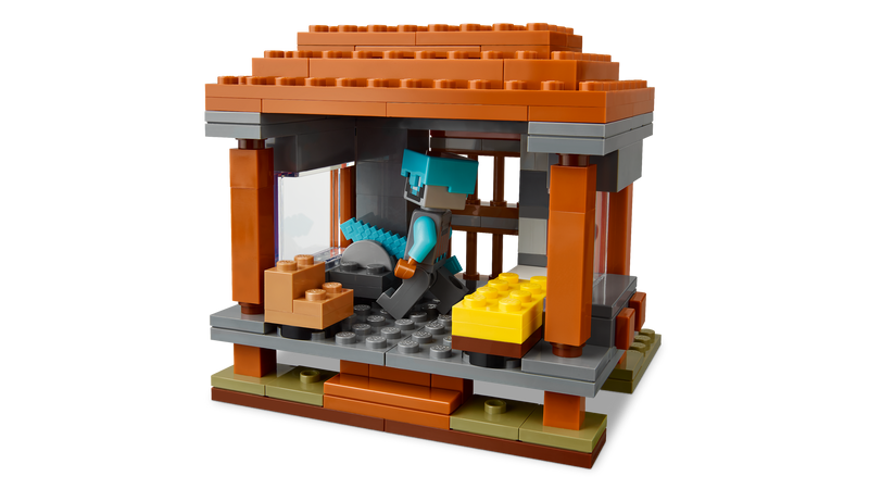 LEGO Minecraft The Pillager Outpost and Ravager 665 pieces (British brand)