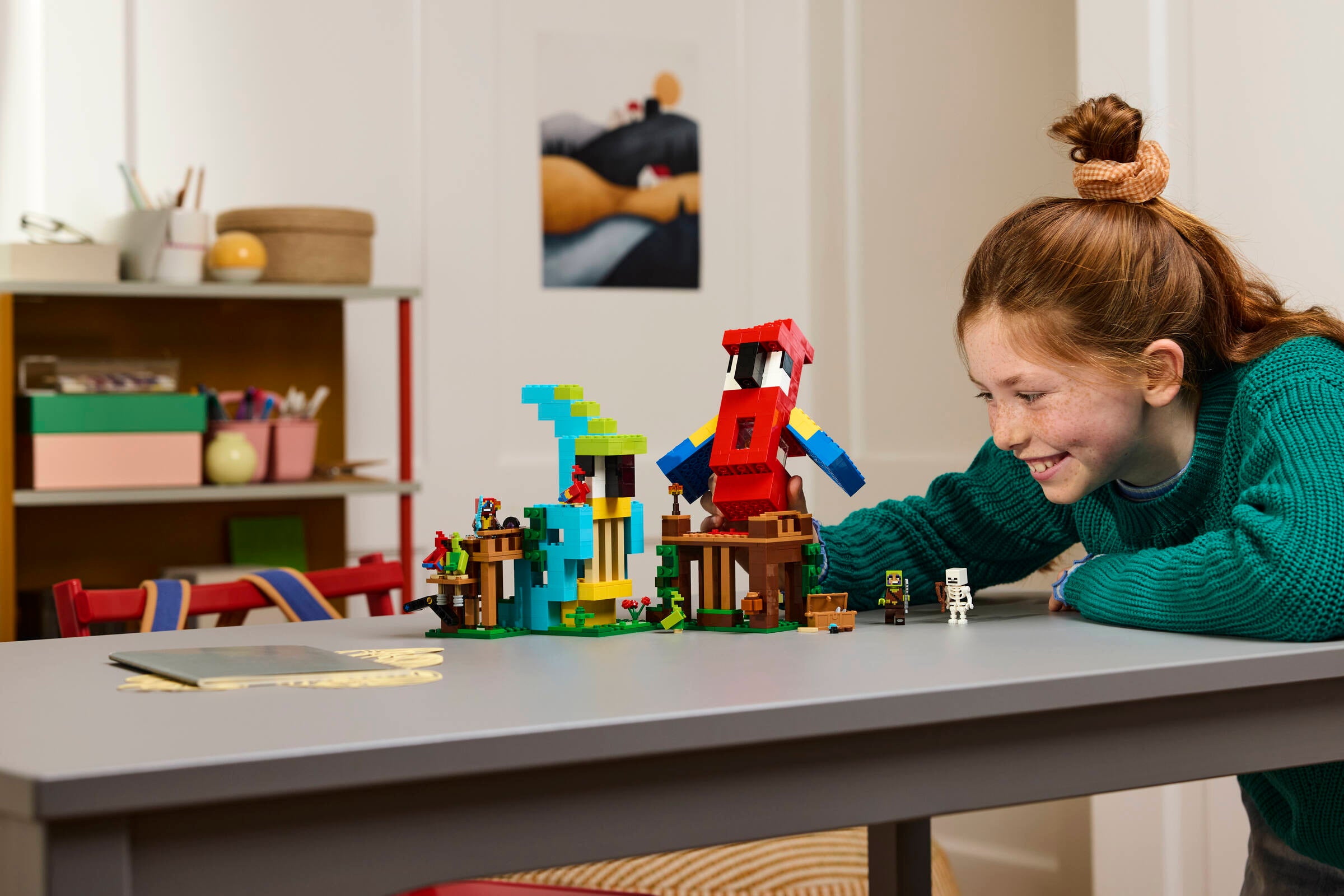 LEGO Minecraft Parrot Houses 535 Pieces Set (British brand)