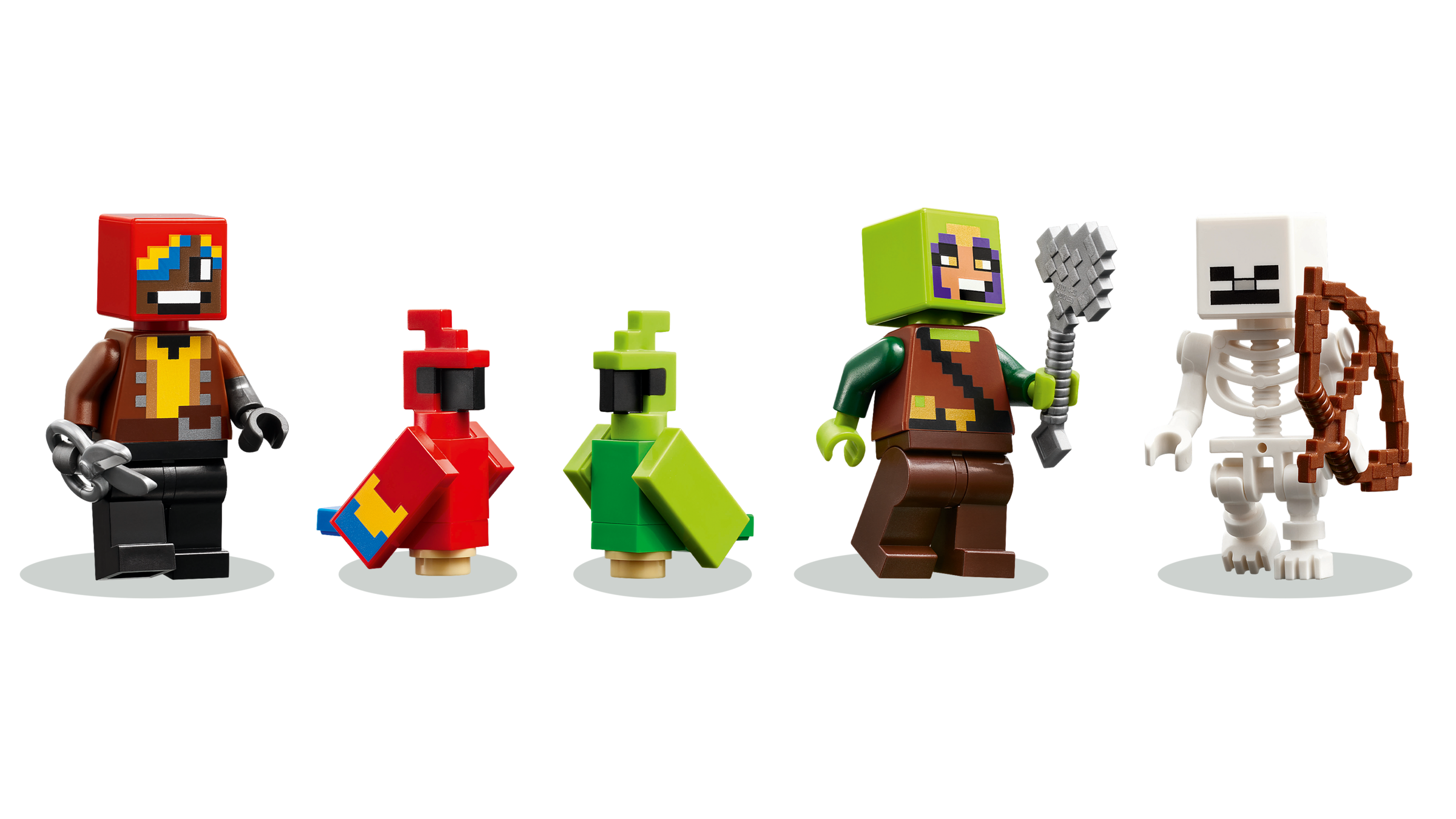 LEGO Minecraft Parrot Houses 535 Pieces Set (British brand)