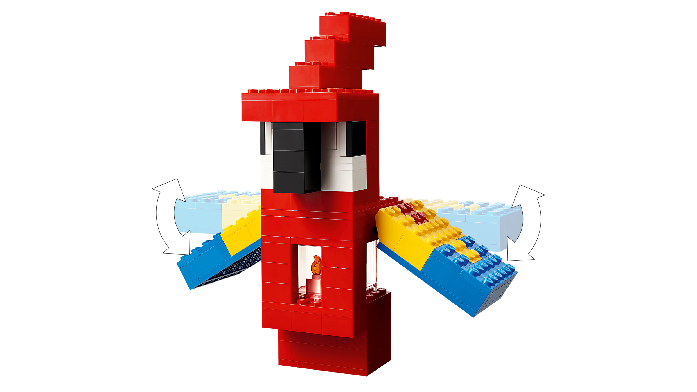 LEGO Minecraft Parrot Houses 535 Pieces Set (British brand)
