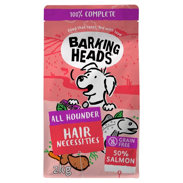 Barking Heads Hair Necessities Dry Dog Food   2kg GOODS M&S   