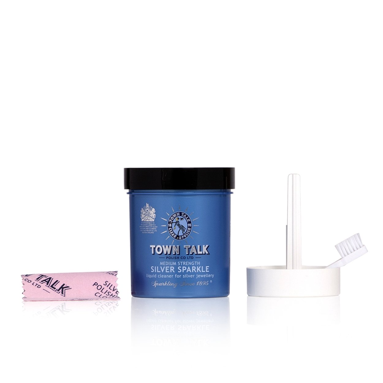 Town Talk Silver Sparkle jewellery cleaning solution (British brand)