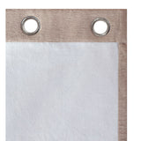 Habitat Chenille Eyelet Curtains in Oatmeal, 168x183cm, UK version