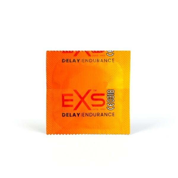 EXS delay condoms latex 12 pack regular fit, imported from the UK