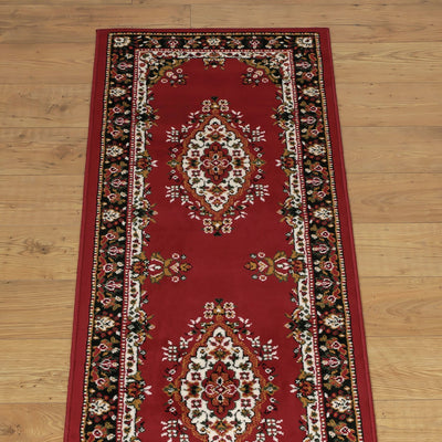 Argos Homemaker Traditional Red Cut Pile Runner - 67x200cm- Buy online at McGrocer