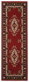 Argos Home Traditional Red Cut Pile Runner 67x200cm, UK version