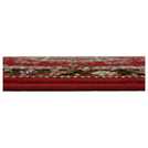 Homemaker Traditional Red Cut Pile Runner - 67x200cm