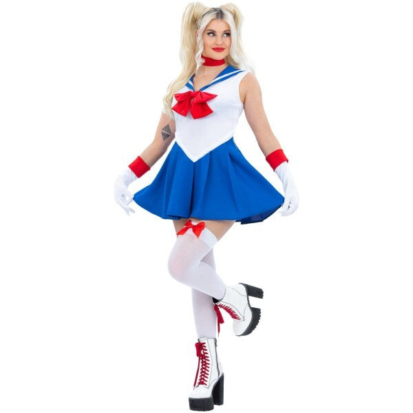 Fever Star Sailor Costume with dress, choker, and gloves, UK version