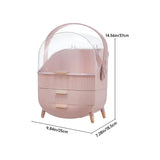 Livingandhome pink makeup storage box with 2 drawers (British brand)
