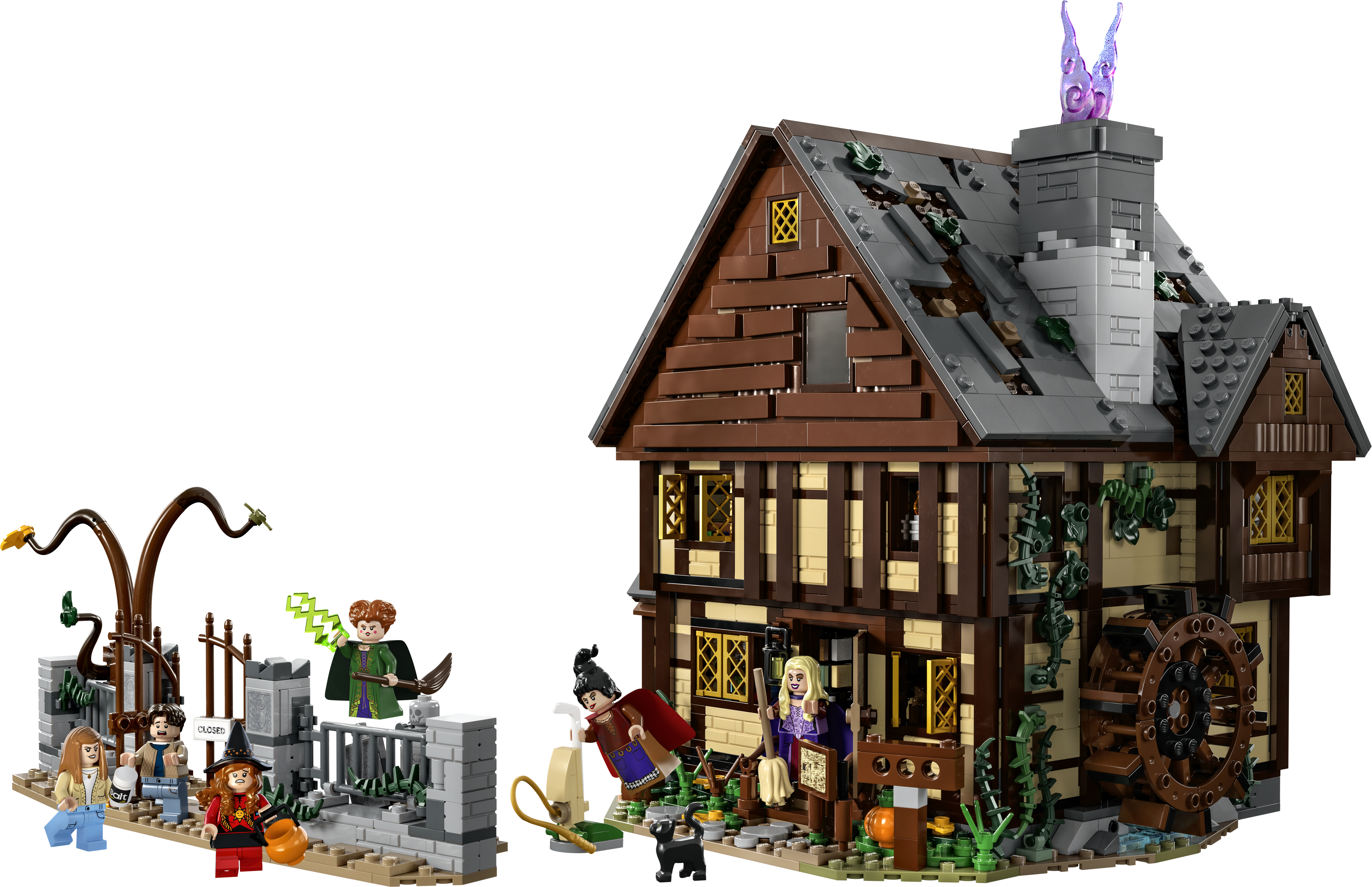 LEGO Disney Hocus Pocus Sanderson Sisters Cottage 2316 Teile - Britisches Produkt