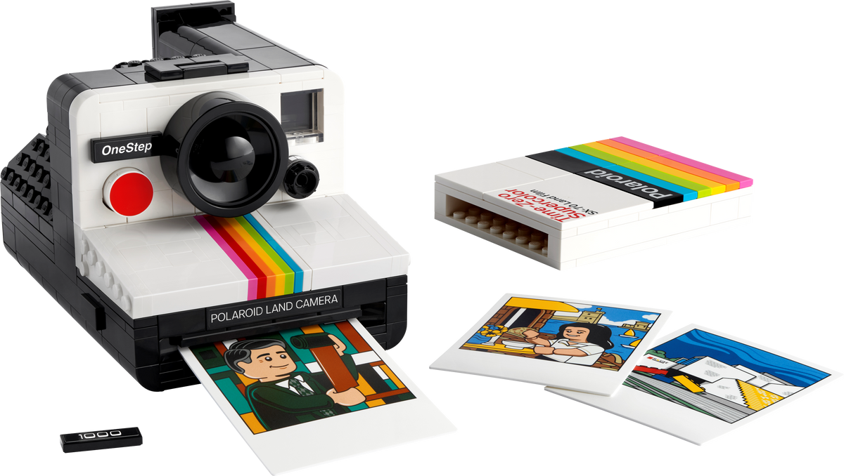 LEGO Ideas Polaroid OneStep SX-70 Camera model 516 pieces, imported from the UK