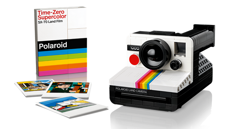 LEGO Ideas Polaroid OneStep SX-70 Camera model 516 pieces, imported from the UK