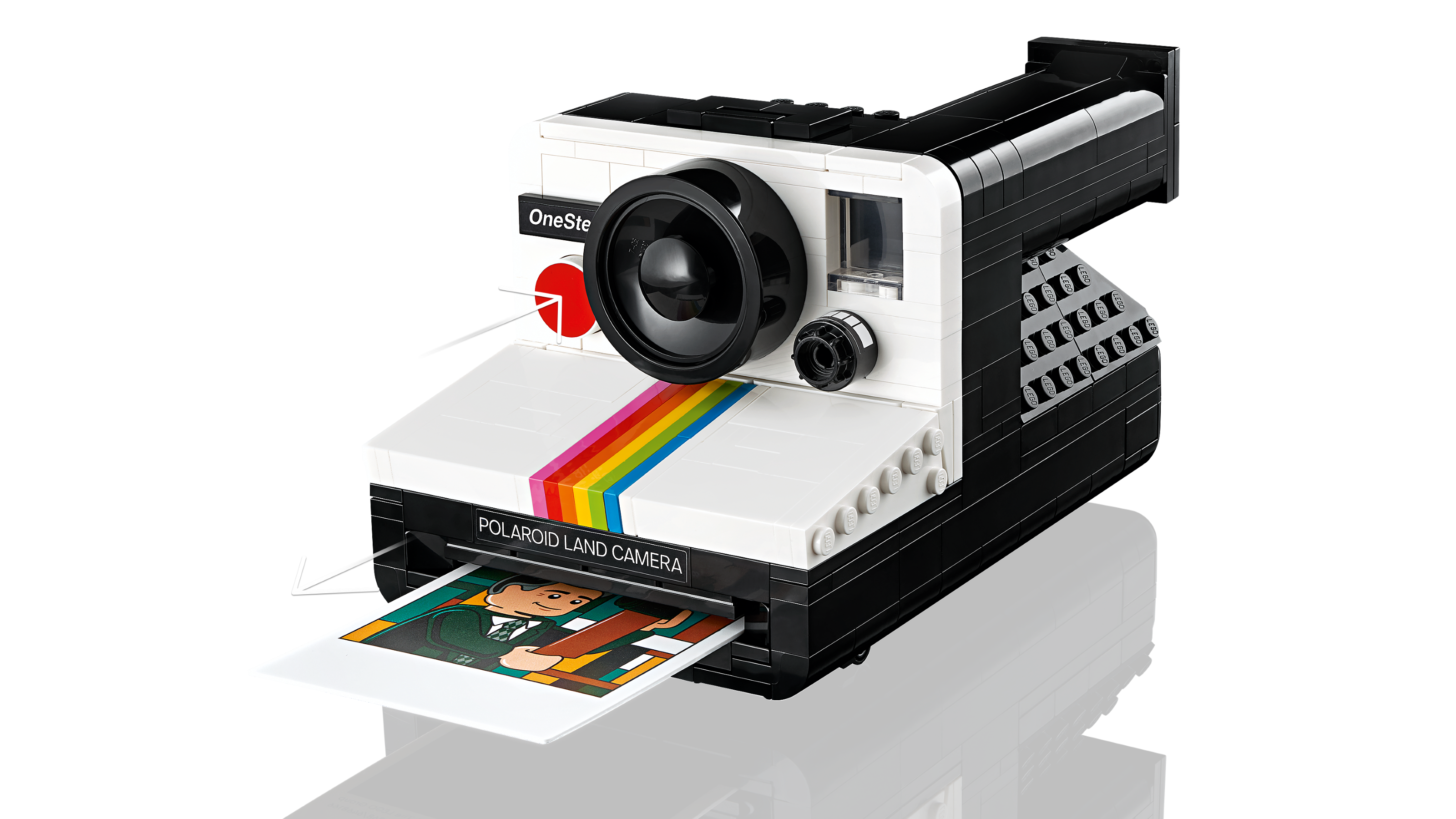 LEGO Ideas Polaroid OneStep SX-70 Camera model 516 pieces, imported from the UK
