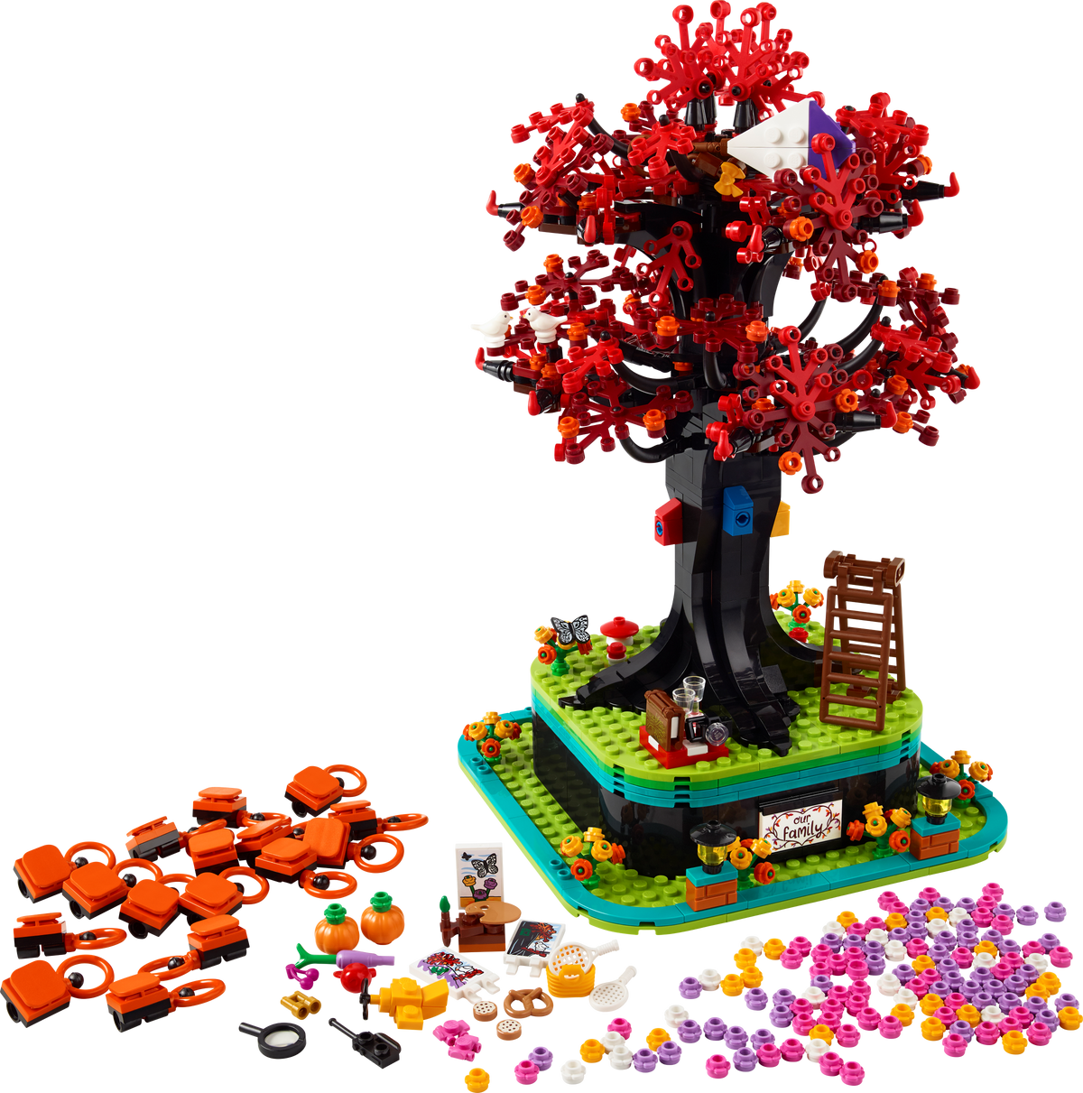 LEGO Ideas Familienstammbaum Steinbaukasten 1040 Teile - Britisches Produkt