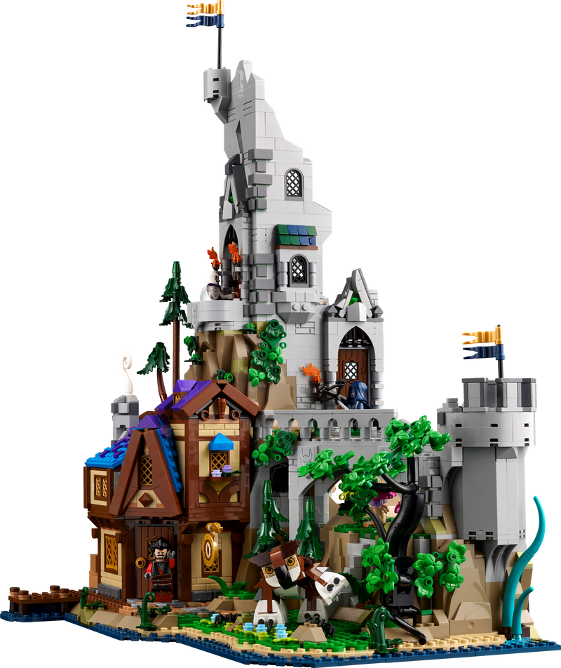 LEGO Dungeons & Dragons Red Dragon's Tale 3745-piece set, imported from the UK