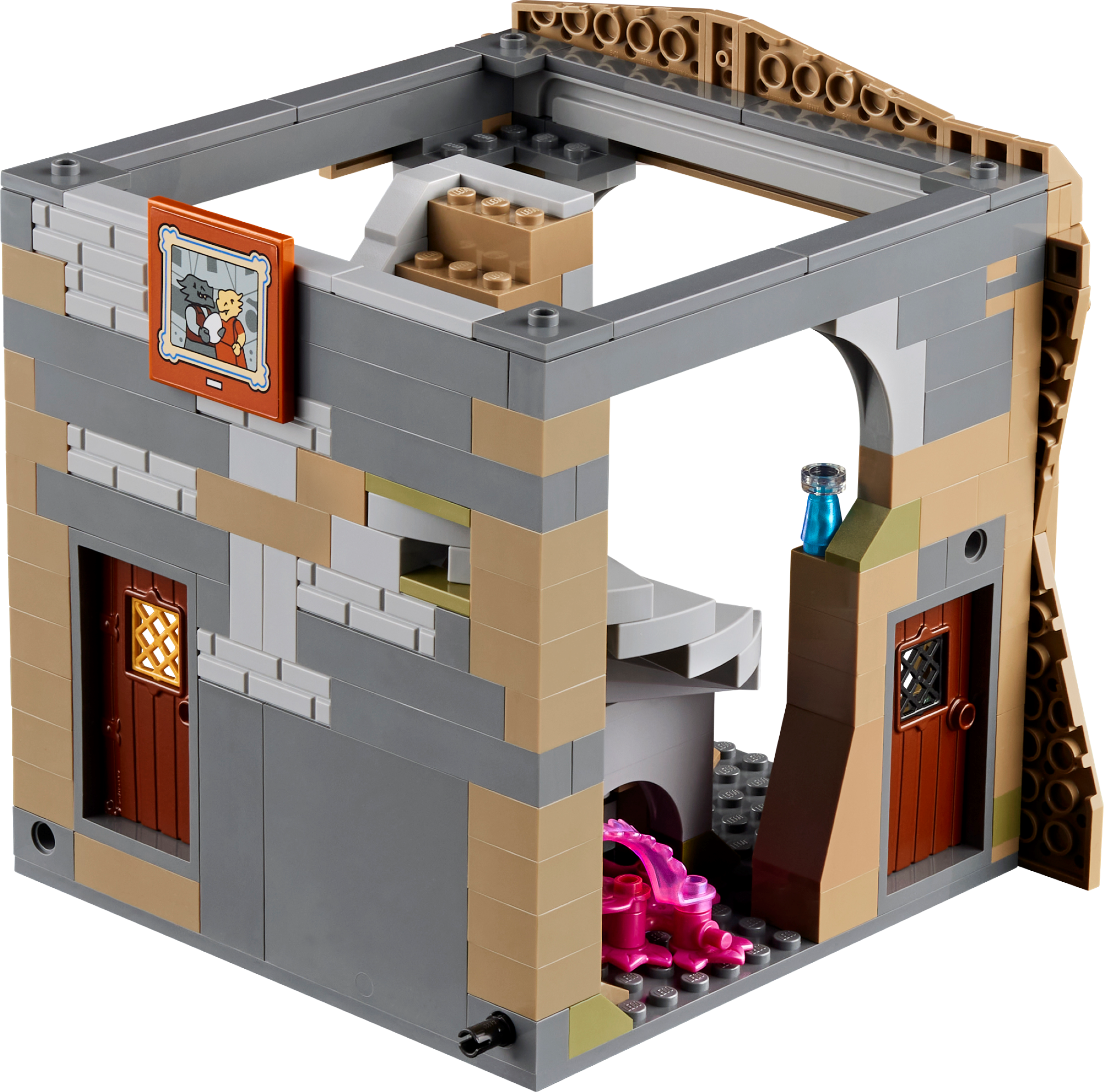 LEGO Dungeons & Dragons Red Dragon's Tale 3745-piece set, imported from the UK
