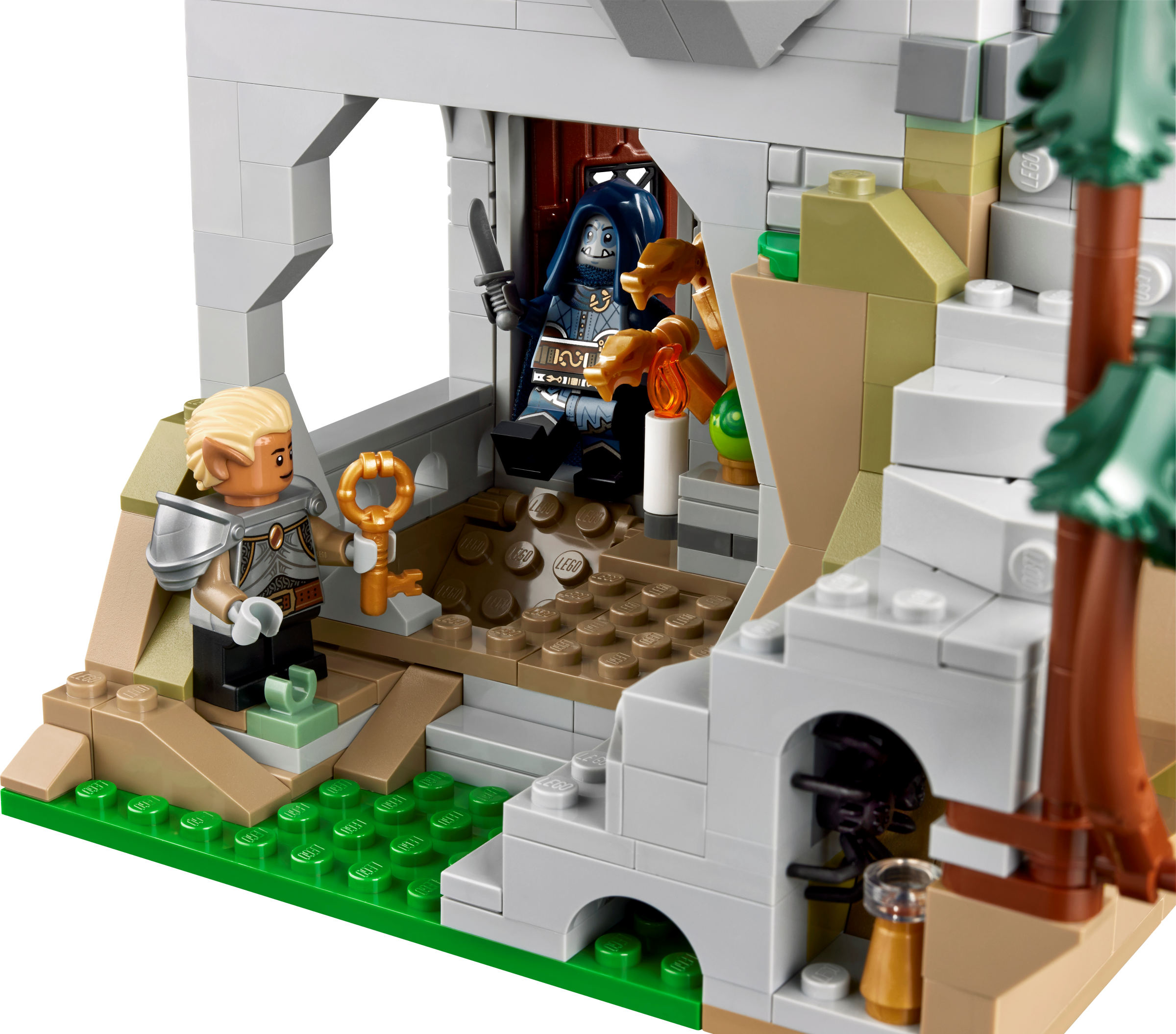LEGO Dungeons & Dragons Red Dragon's Tale 3745-piece set, imported from the UK