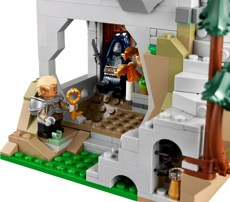 LEGO Dungeons & Dragons Red Dragon's Tale 3745-piece set, imported from the UK