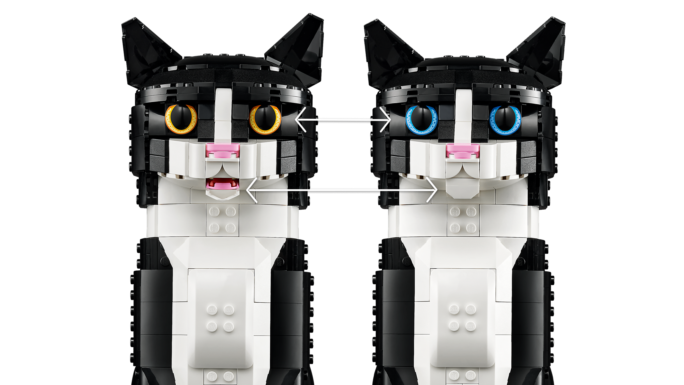 LEGO Ideas Tuxedo Cat building set 1710 pieces (British brand)