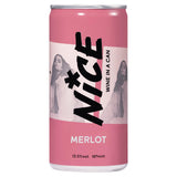 Nice Merlot Red Wine 187ml GOODS Sainsburys   