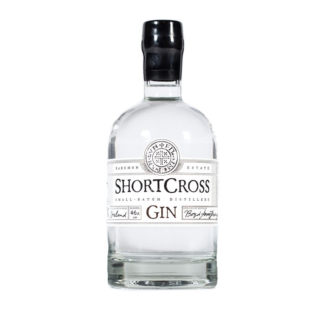 ShortCross gin 70cl bottle from Northern Ireland, British product