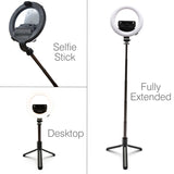 Rio GlamourGlow Pro ring light and tripod, imported from the UK