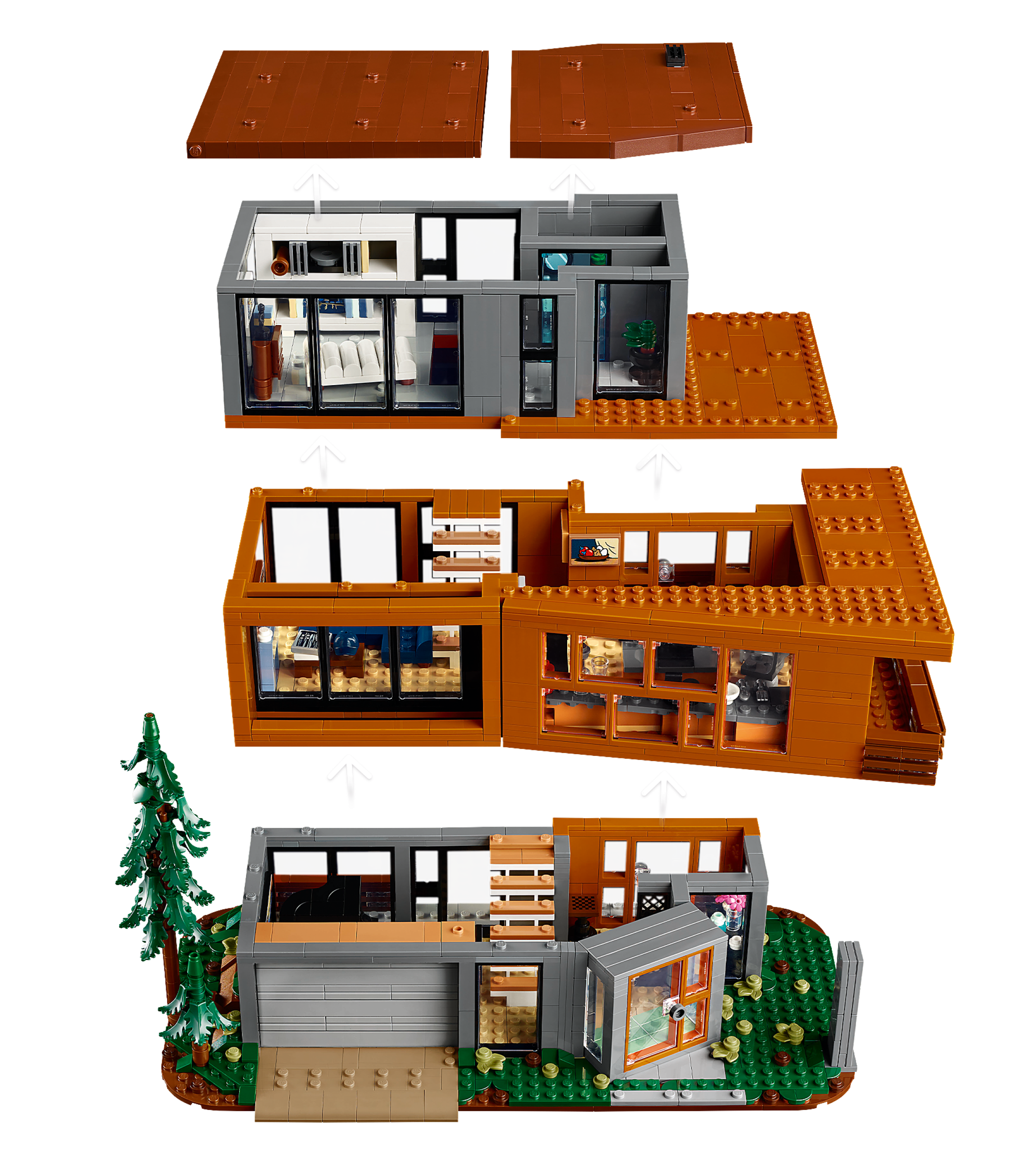 LEGO Twilight Cullen House 2001 pieces (British brand)