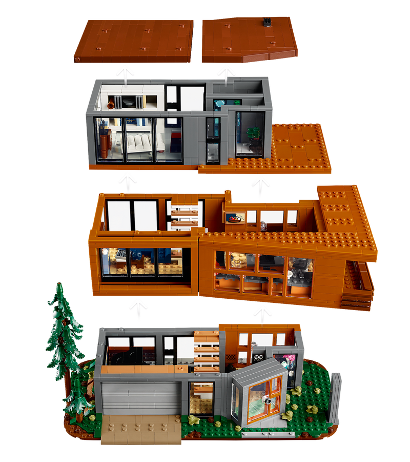LEGO Twilight Cullen House 2001 pieces (British brand)