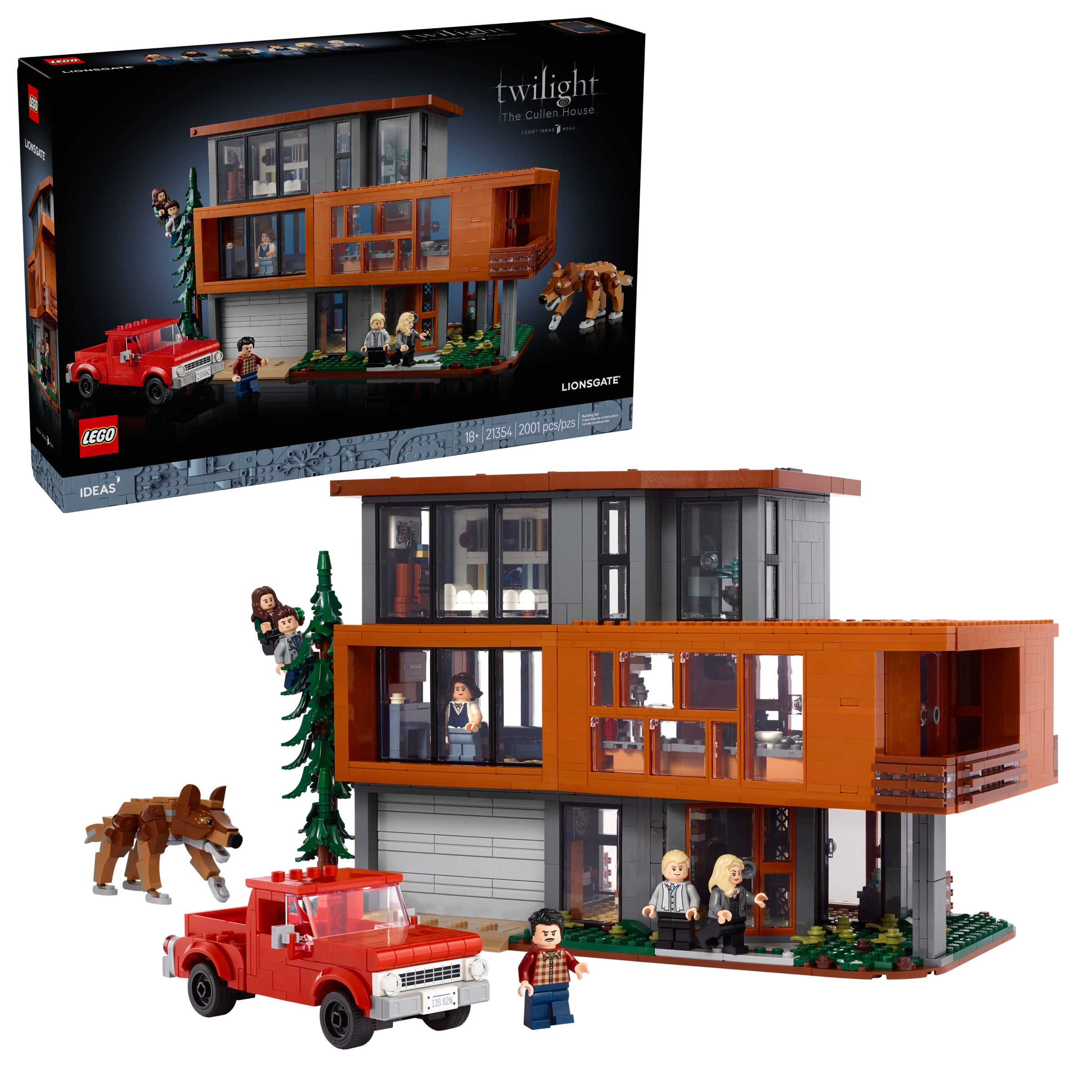 LEGO Twilight Cullen House 2001 pieces (British brand)